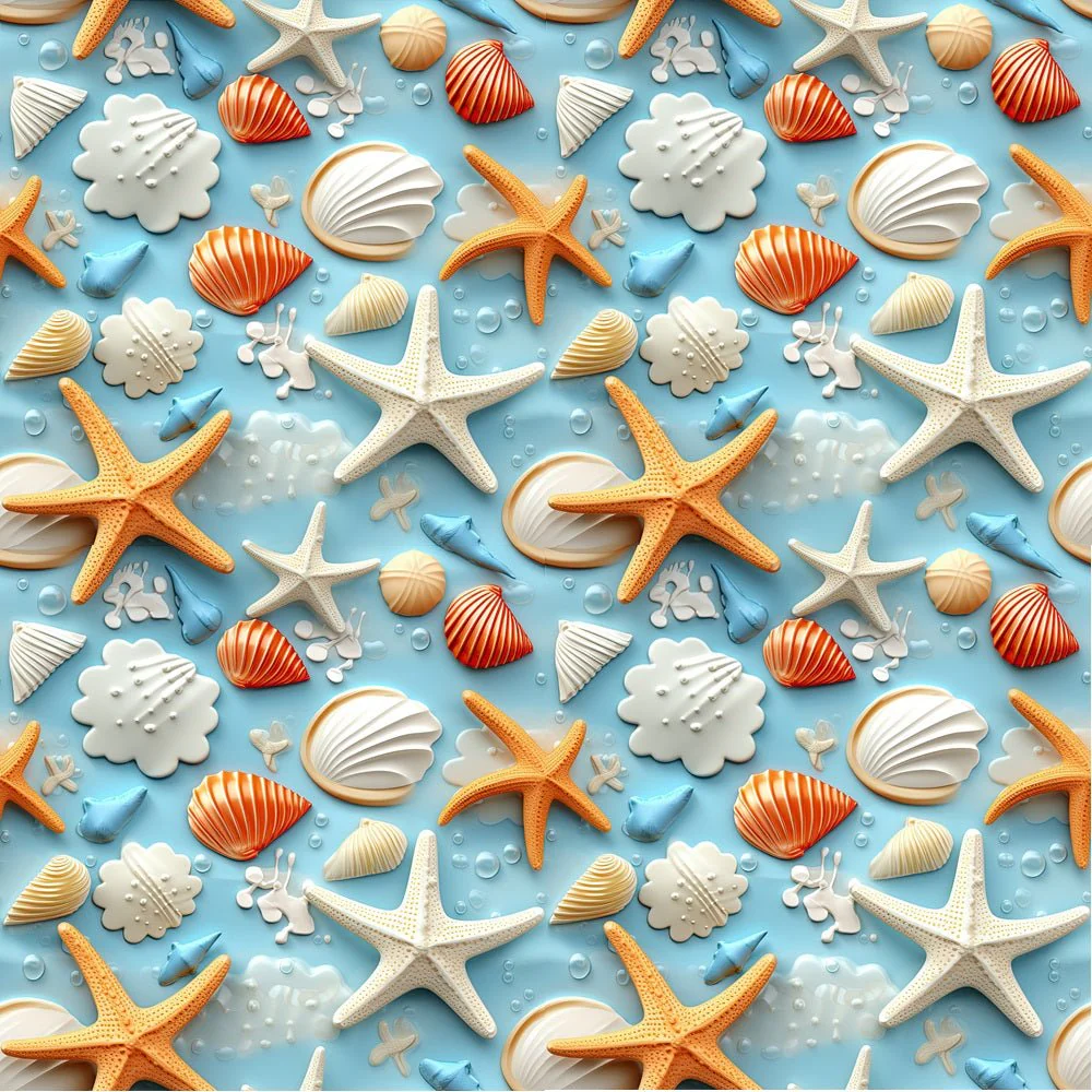 Life Is Better at the Beach Pattern #8 Fabric