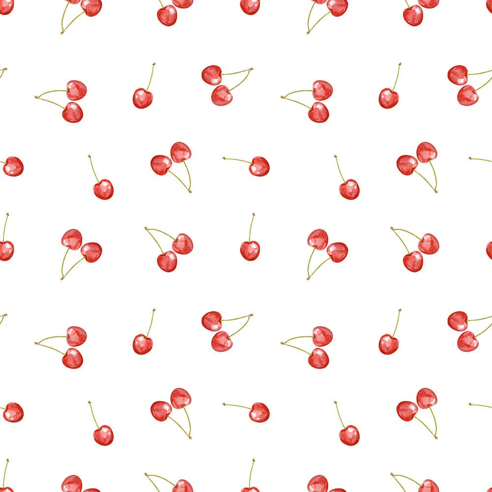 Little Critters Summer Fun Cherries Fabric