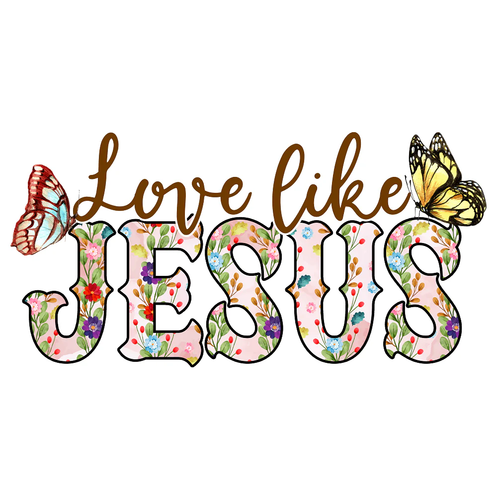 Love Like Jesus Fabric Panel