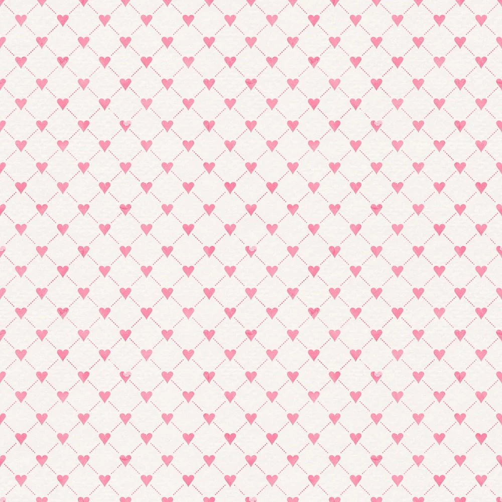 Loving Hearts Pink Fabric