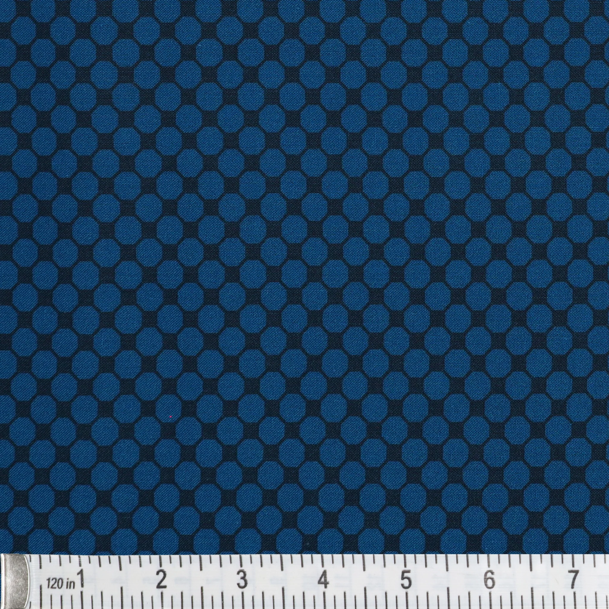 Lucky Bugs Fabric Collection - Octadot Dark Blue - Image 3