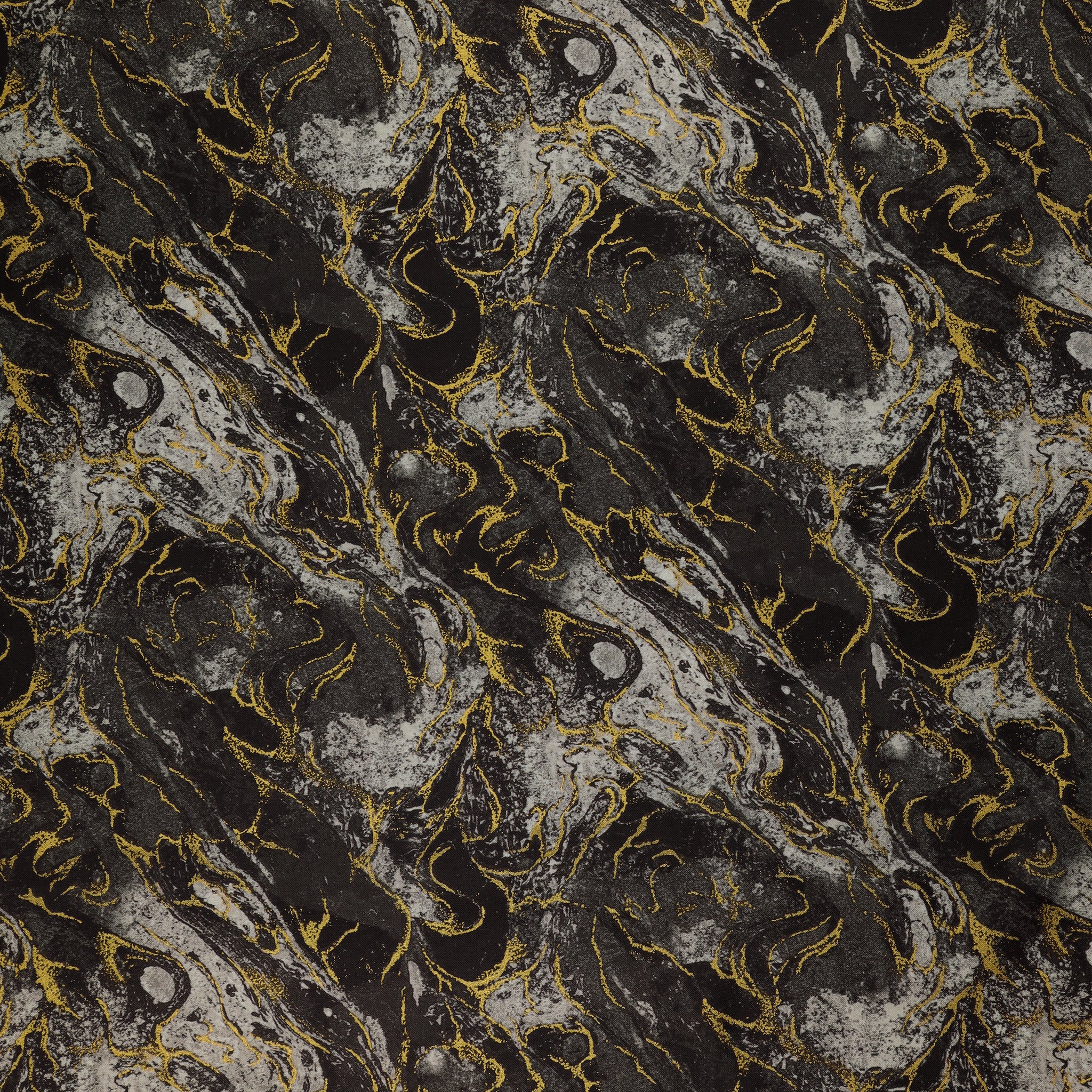 Marbled Earth Fabric Collection - Charcoal