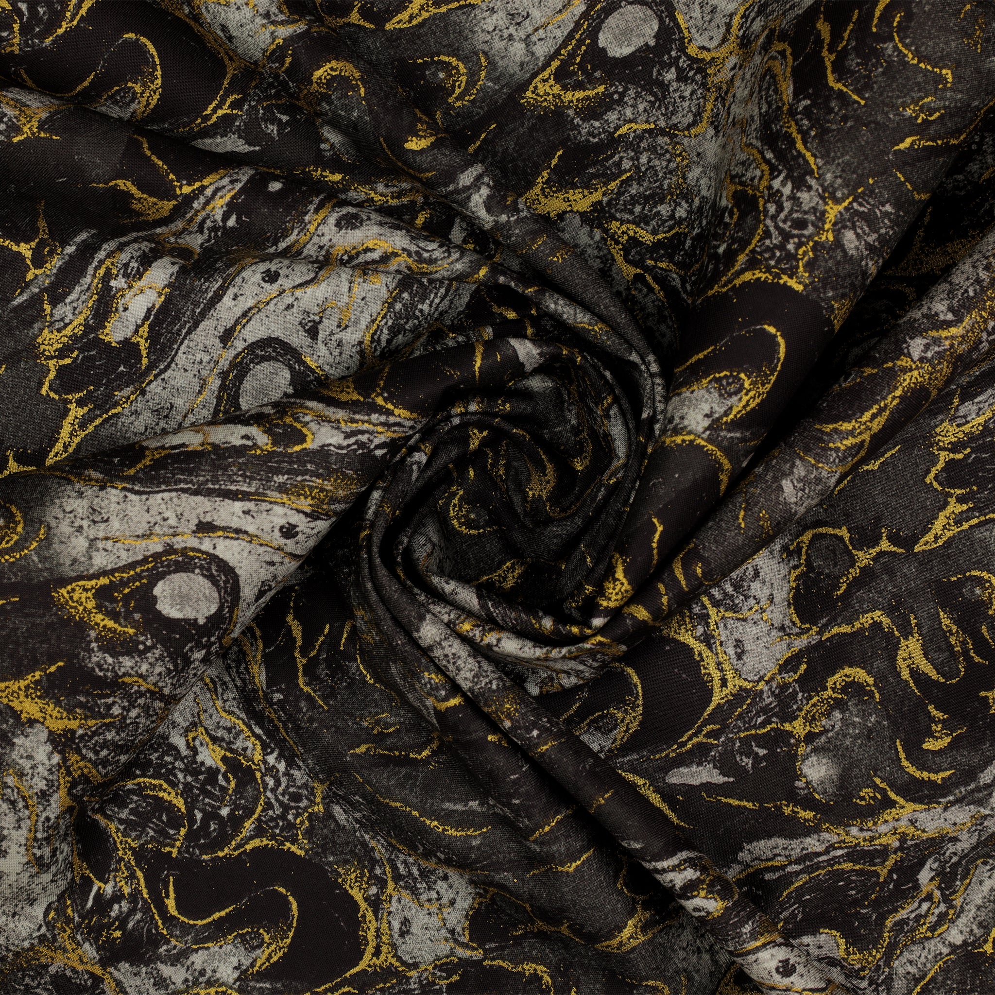 Marbled Earth Fabric Collection - Charcoal - Image 2