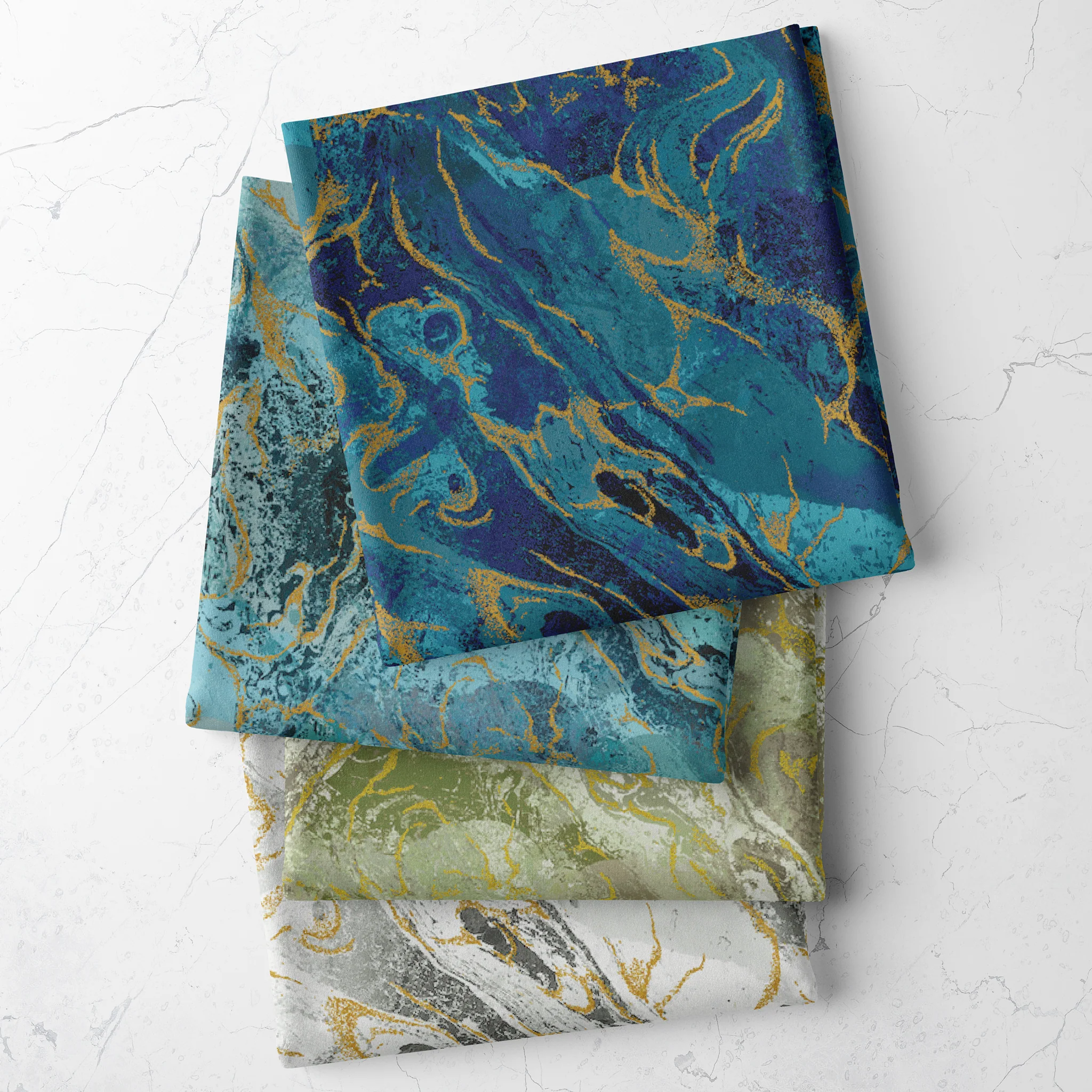 Marbled Earth Fabric Collection - Plum - Image 5