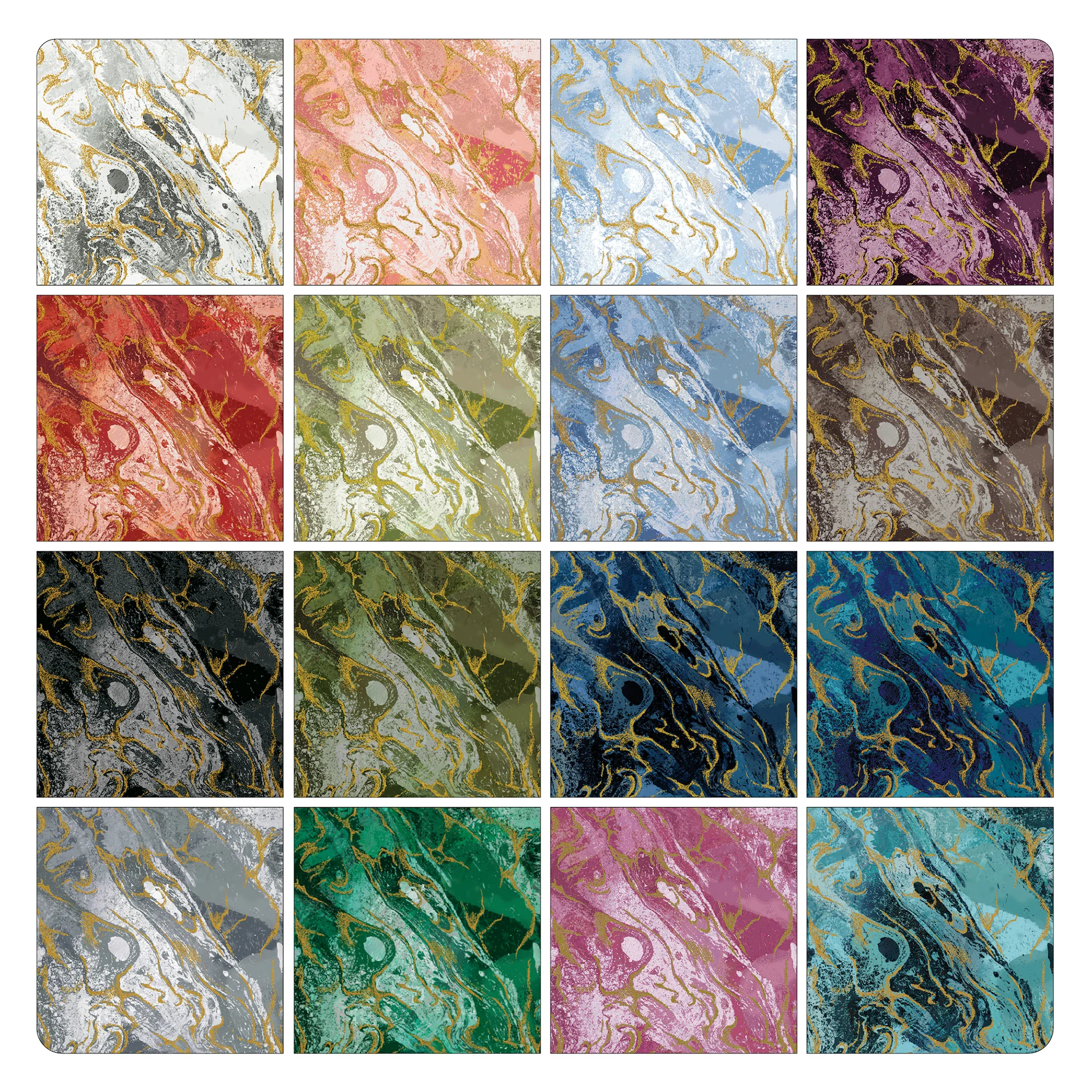 Marbled Earth Fabric Collection - Plum - Image 9