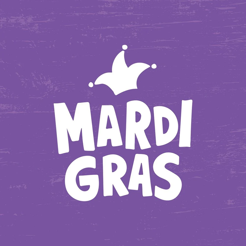 Mardi Gras King Fabric Panel