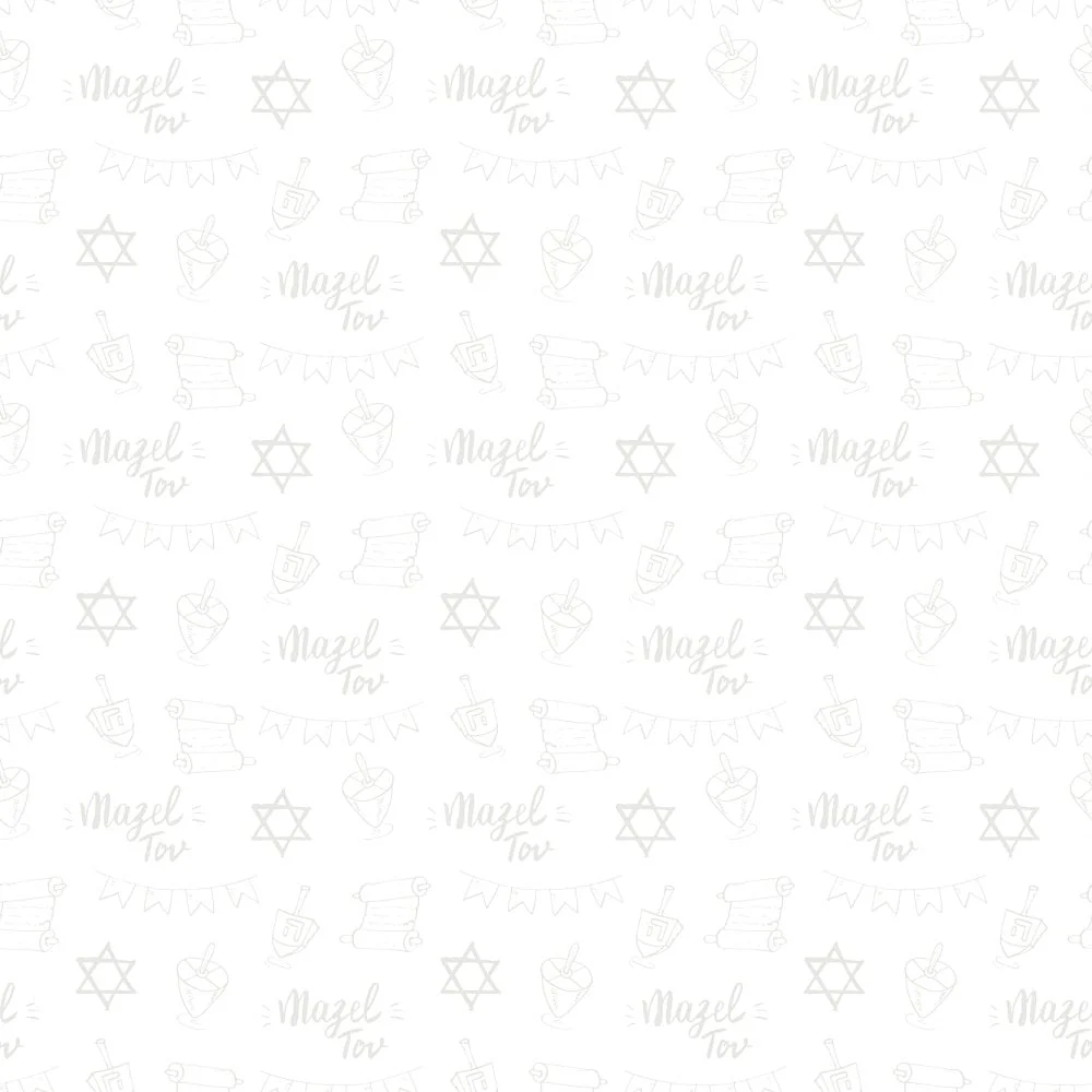 Mazel Tov Tone on Tone Fabric - Image 2