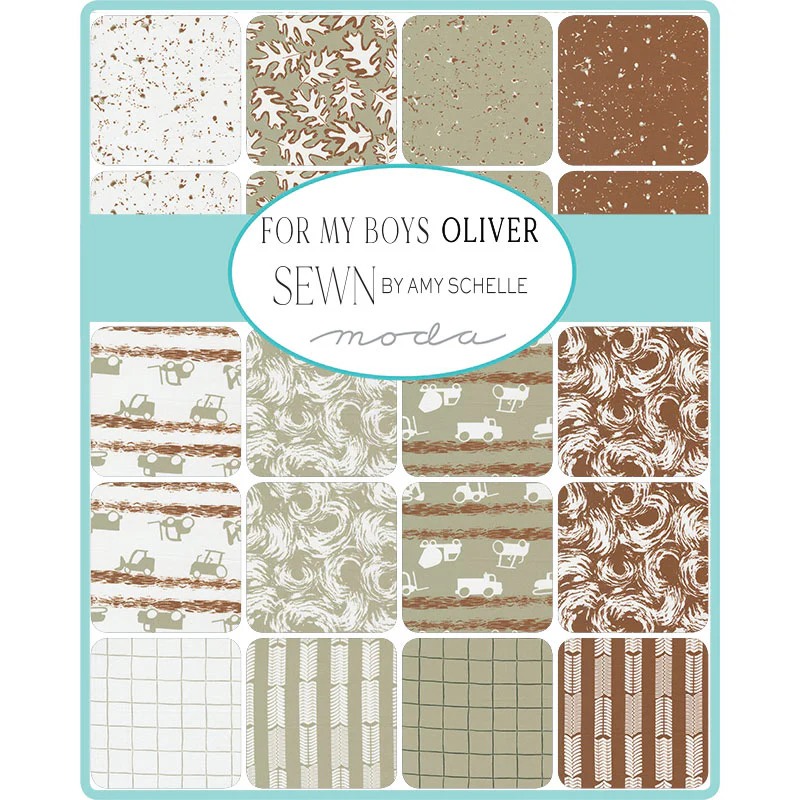 Moda, For My Boys Oliver Jelly Roll - 40pc - Image 5