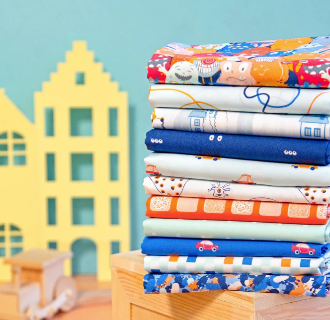 MonsterVille Fabric Collection - Thrill Ride Day - Image 3