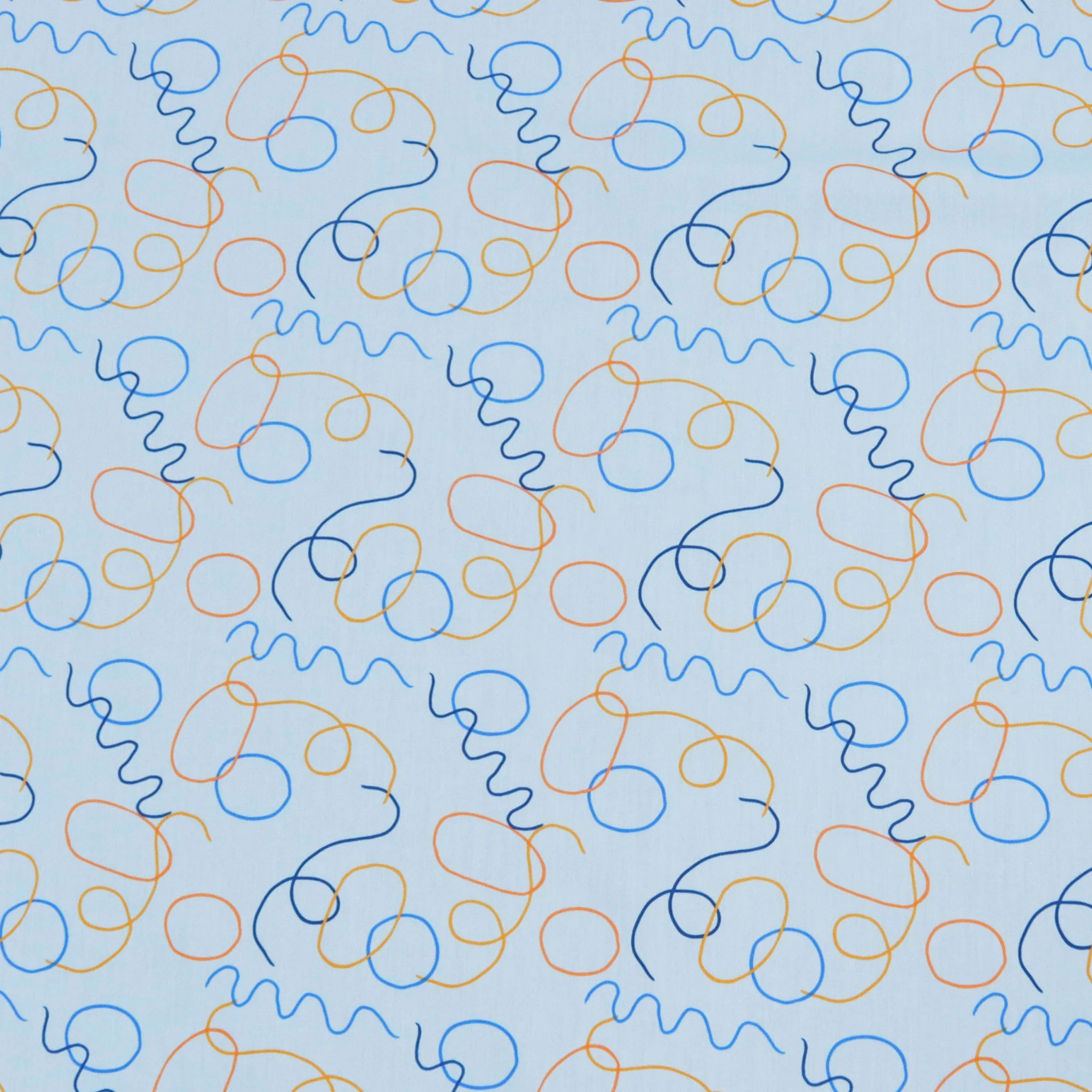 MonsterVille Fabric Collection - Whatchamacallits Sky