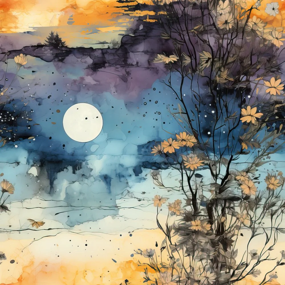 Moonlit Mystique #10 Fabric