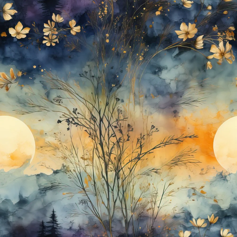 Moonlit Mystique #6 Fabric