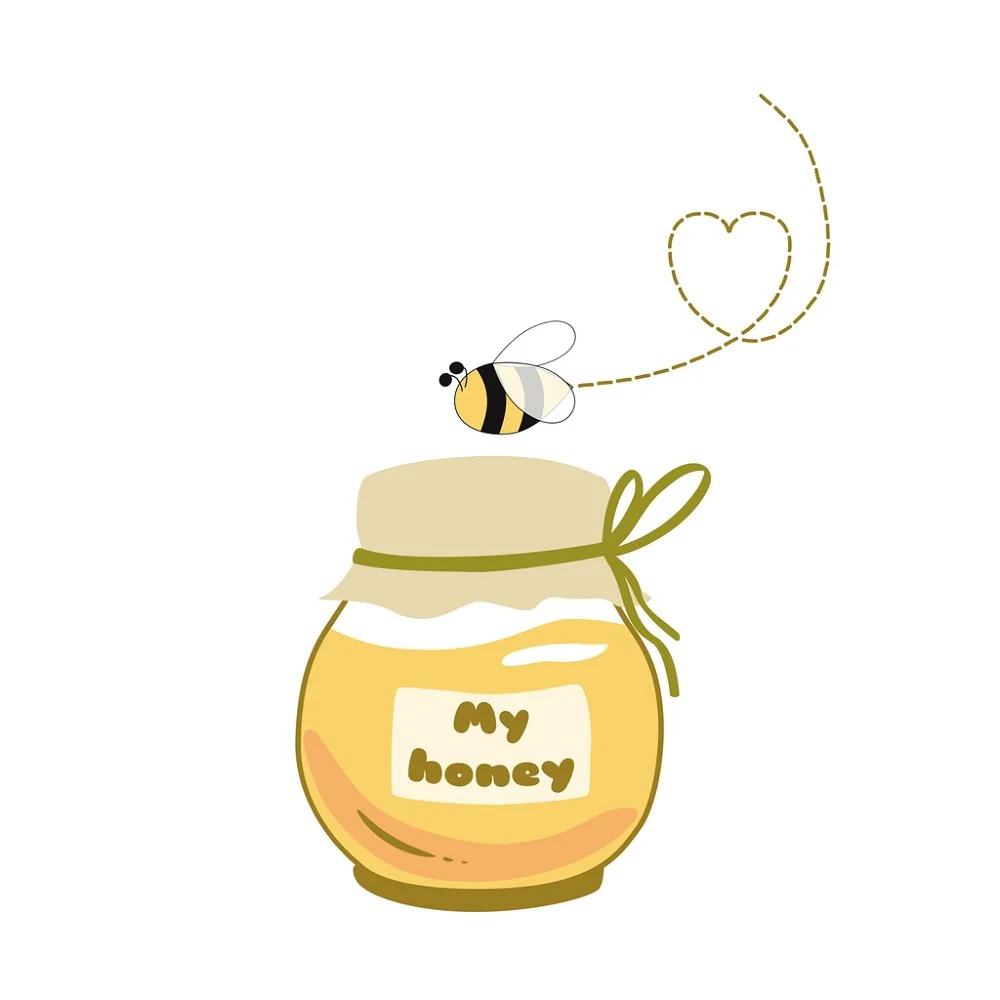 My Honey Jar Fabric Panel
