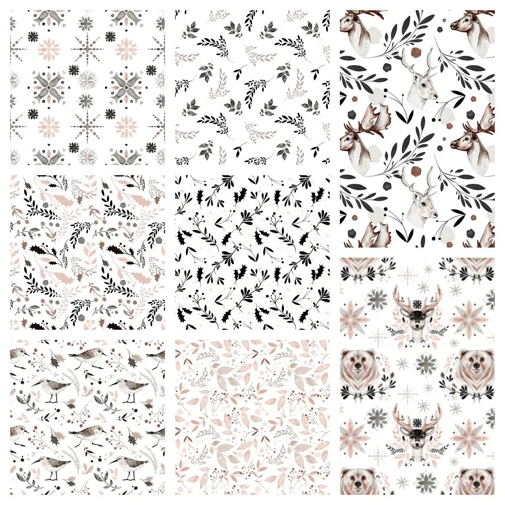 Northern Woods Fabric Collection - 1 Yard Bundle