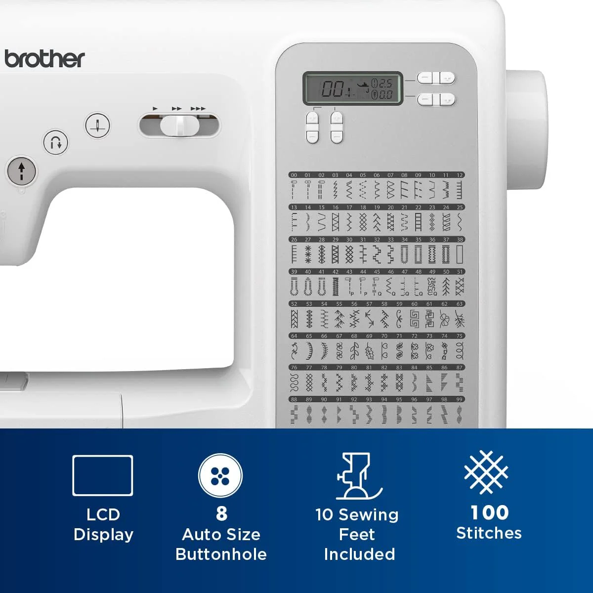 Open Box Brother CP100X Computerized Sewing Machine - Image 5