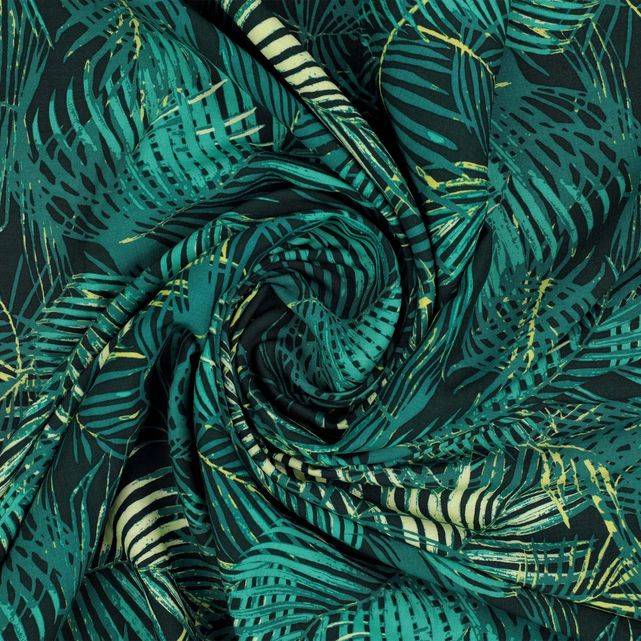 Palm Paradise Fabric in Rayon - Image 3