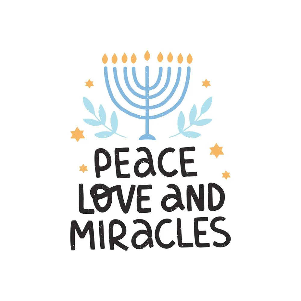 Peace Love & Miracles Fabric Panel