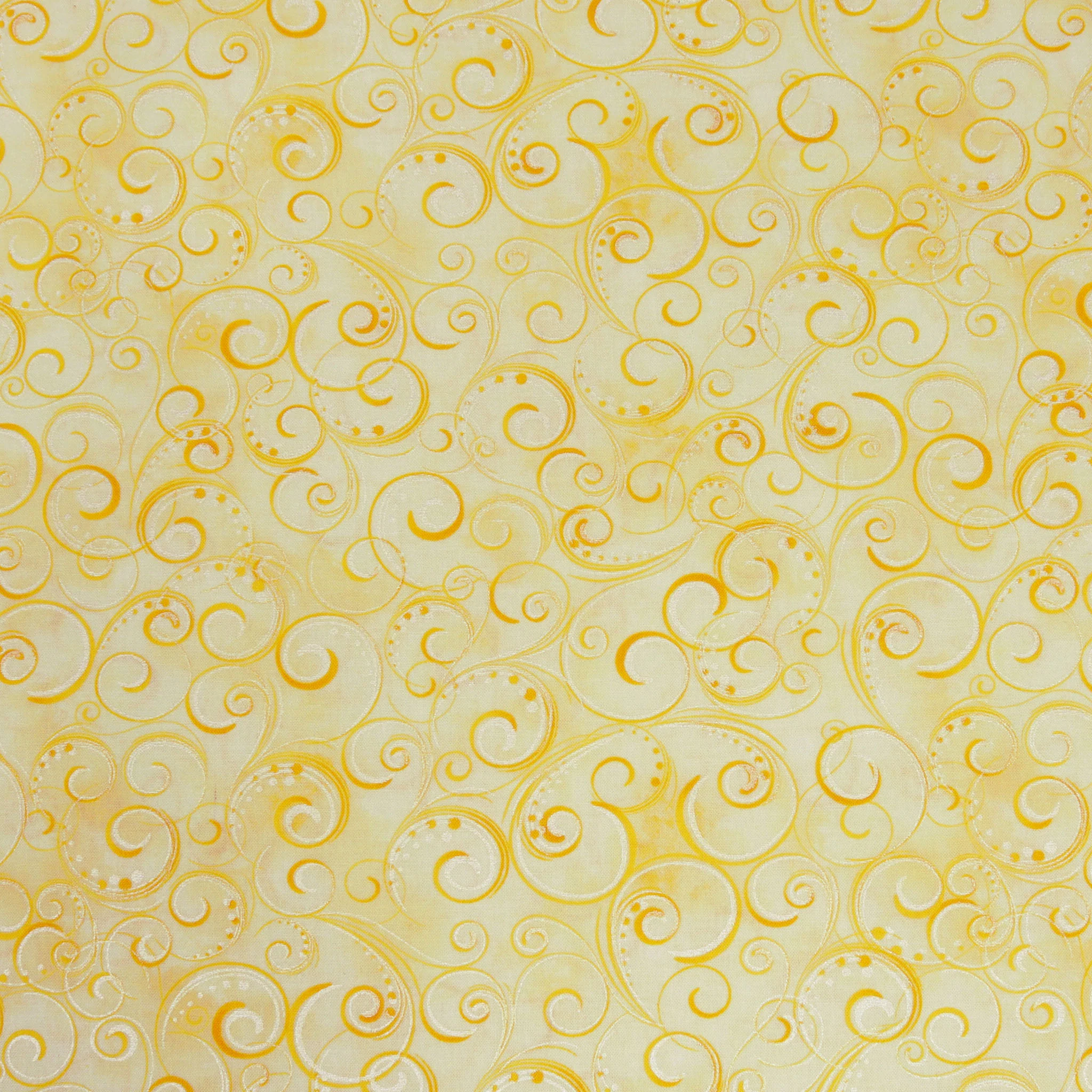 Pearl Splendor Fabric Collection - Lemon
