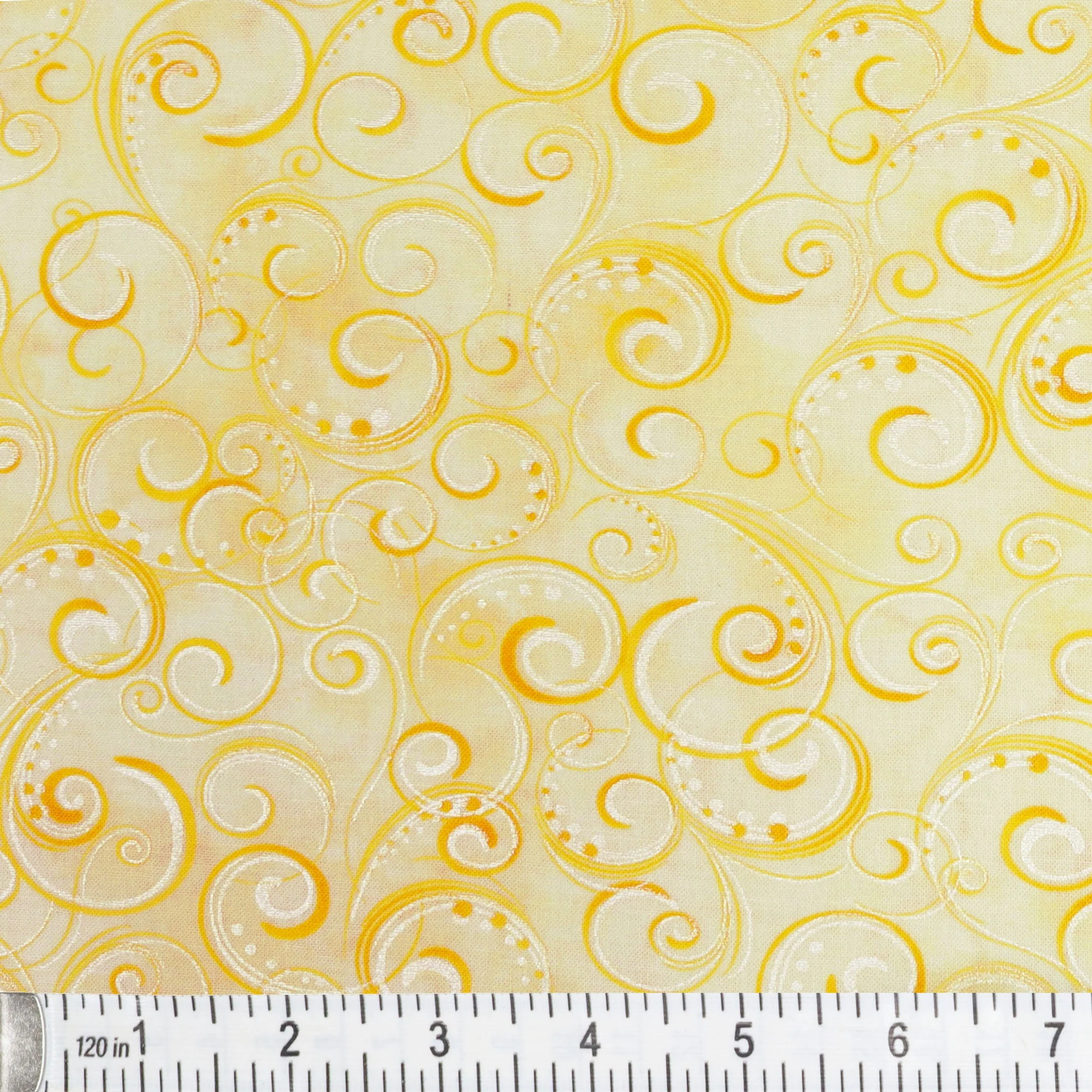 Pearl Splendor Fabric Collection - Lemon - Image 2
