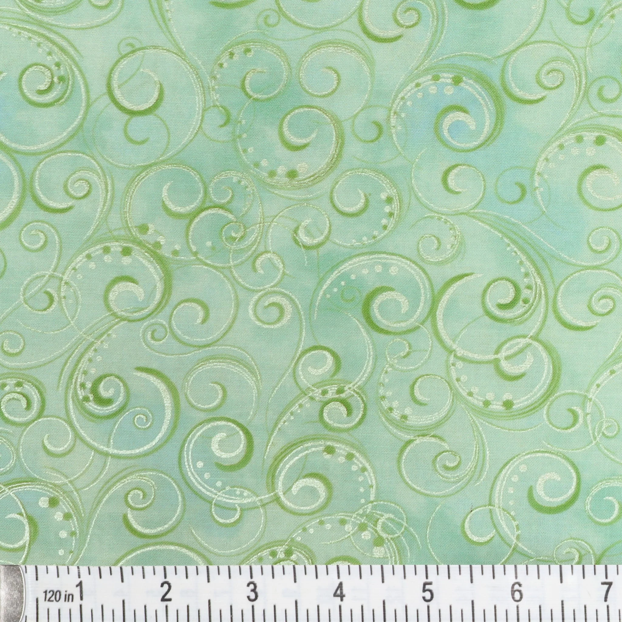 Pearl Splendor Fabric Collection - Seafoam - Image 2
