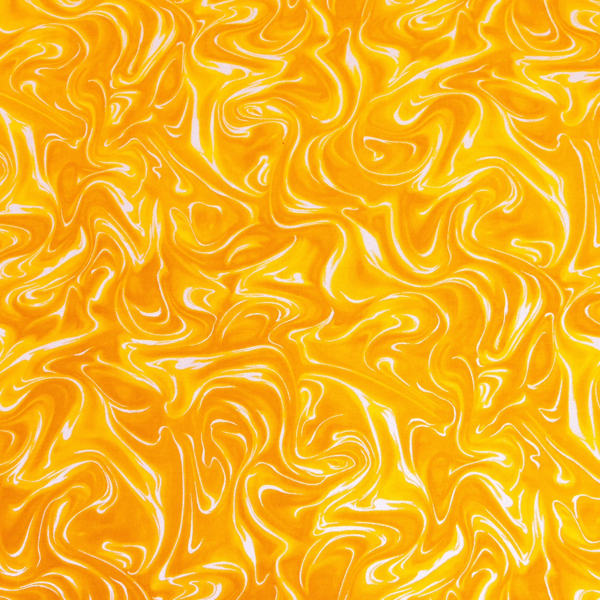 Pearlized Marble Fabric Collection - Marigold Yellow