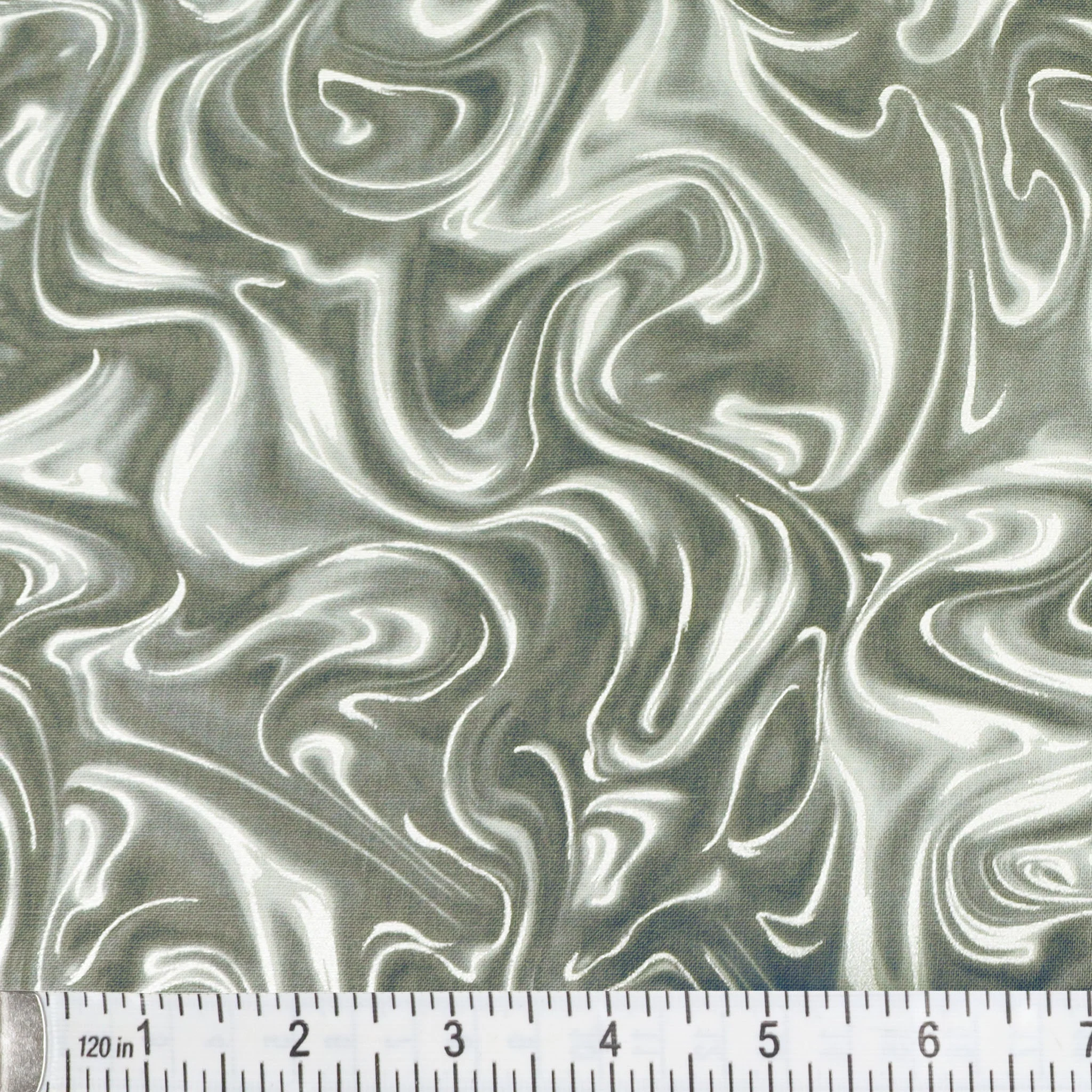 Pearlized Marble Fabric Collection - Smoke Gray - Image 2