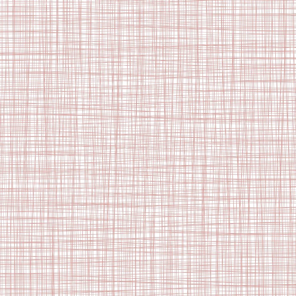 Pencil Hatching Fabric - Rose Gold