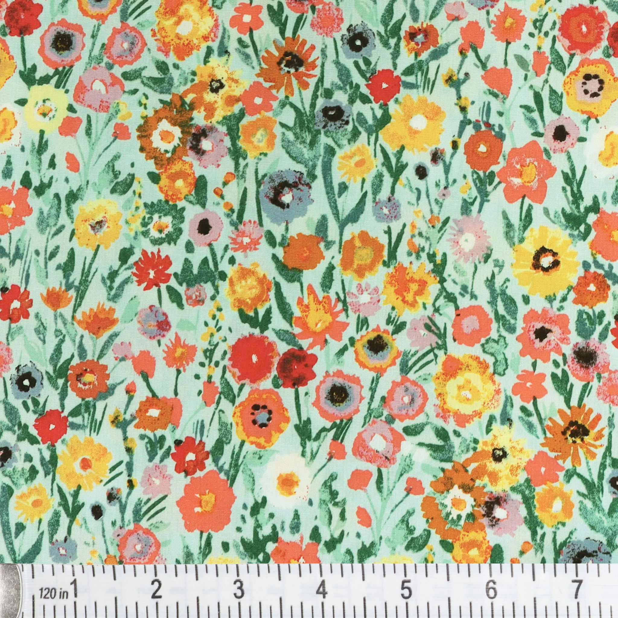 Plentiful Fabric Collection - Blooming Prairie Marigold - Image 2