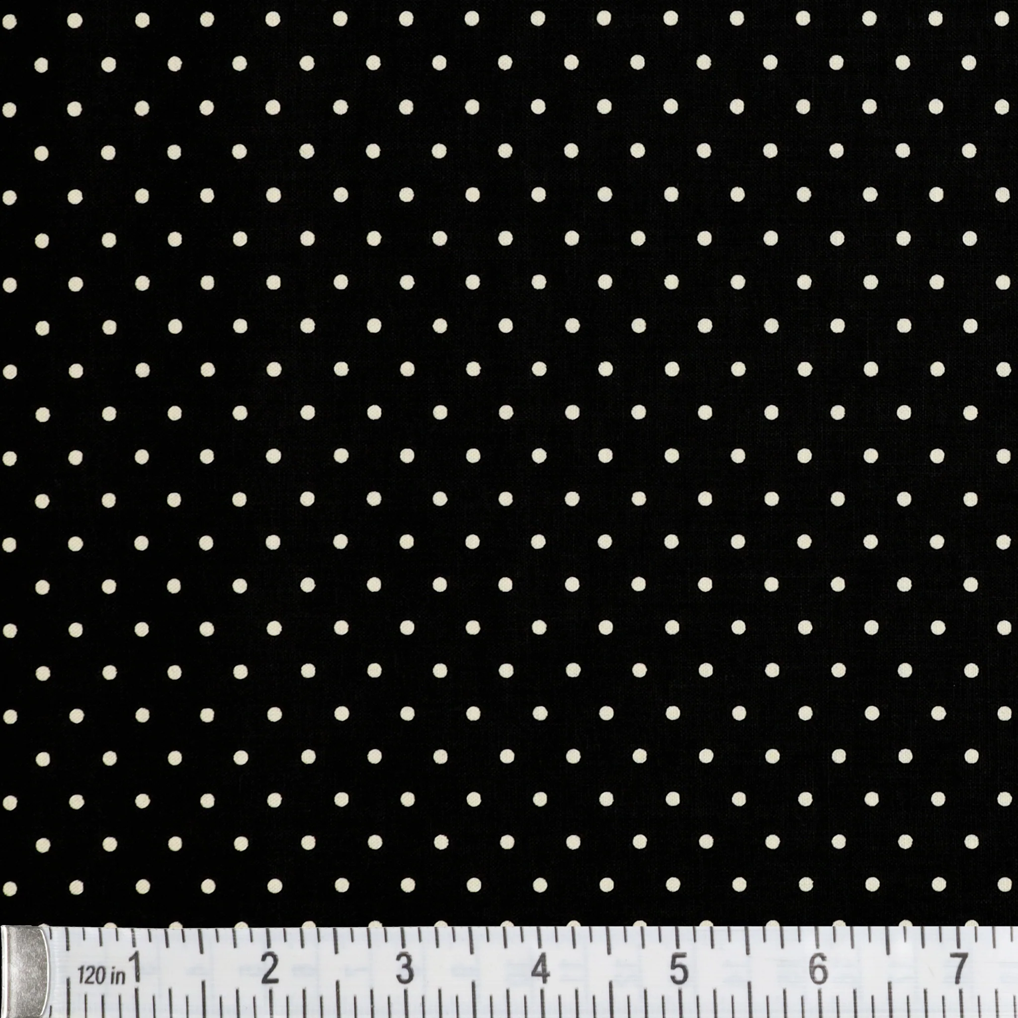Prairie Chicks Fabric Collection - Dot Black/Cream - Image 3