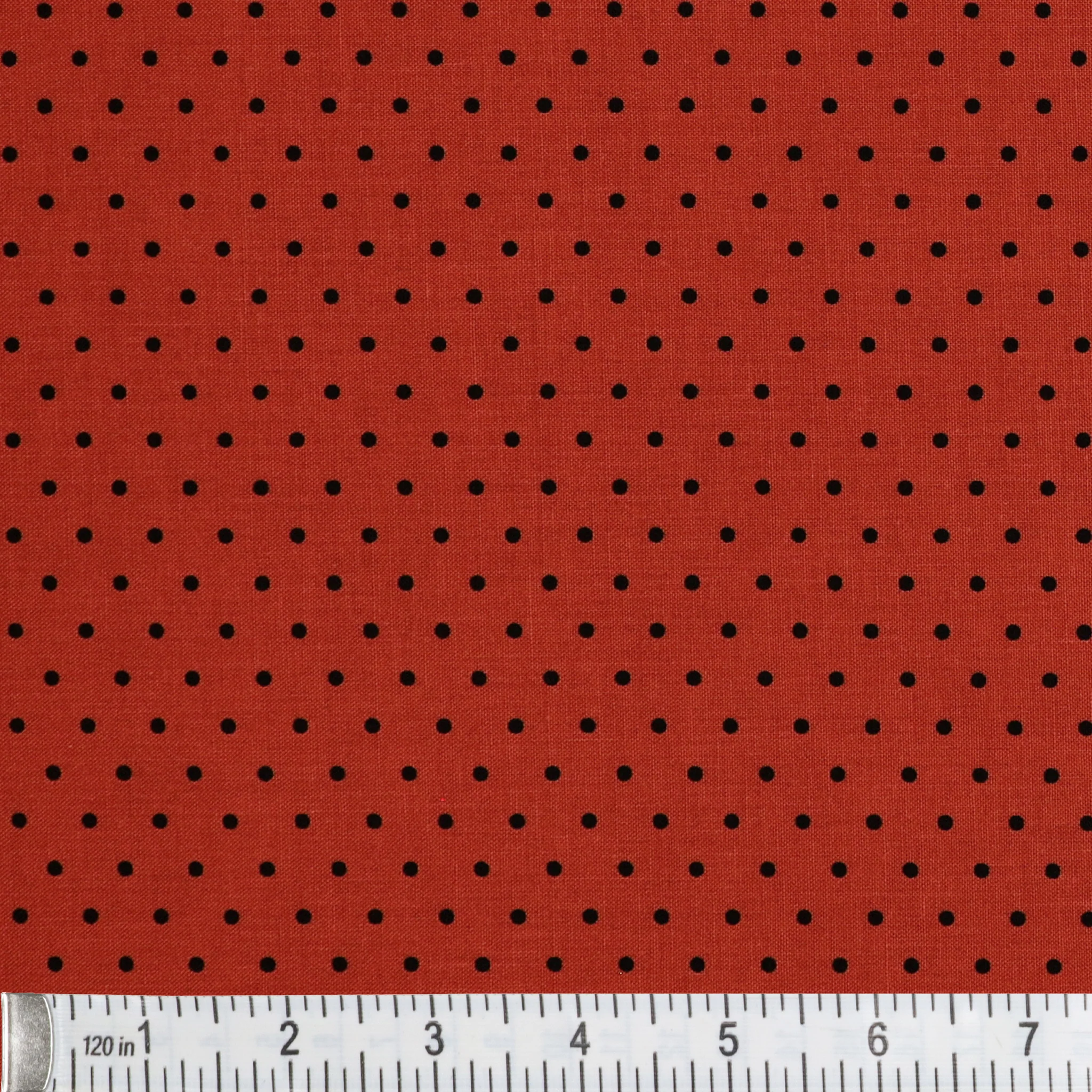 Prairie Chicks Fabric Collection - Dot Red/Black - Image 3