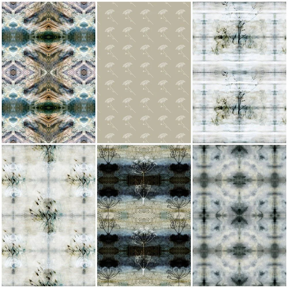 Queen Annes Lace Fat Quarter Bundle - 6 Pieces