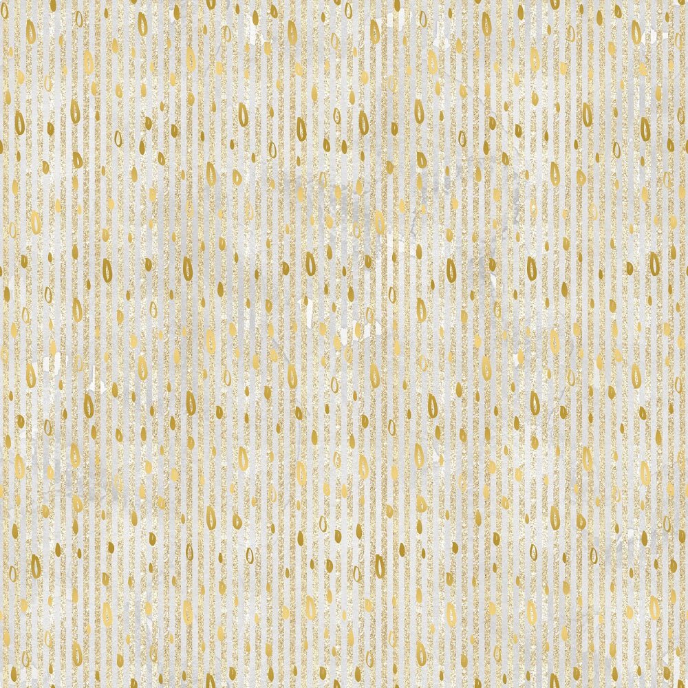 Rain Romance Golden Rain Fabric