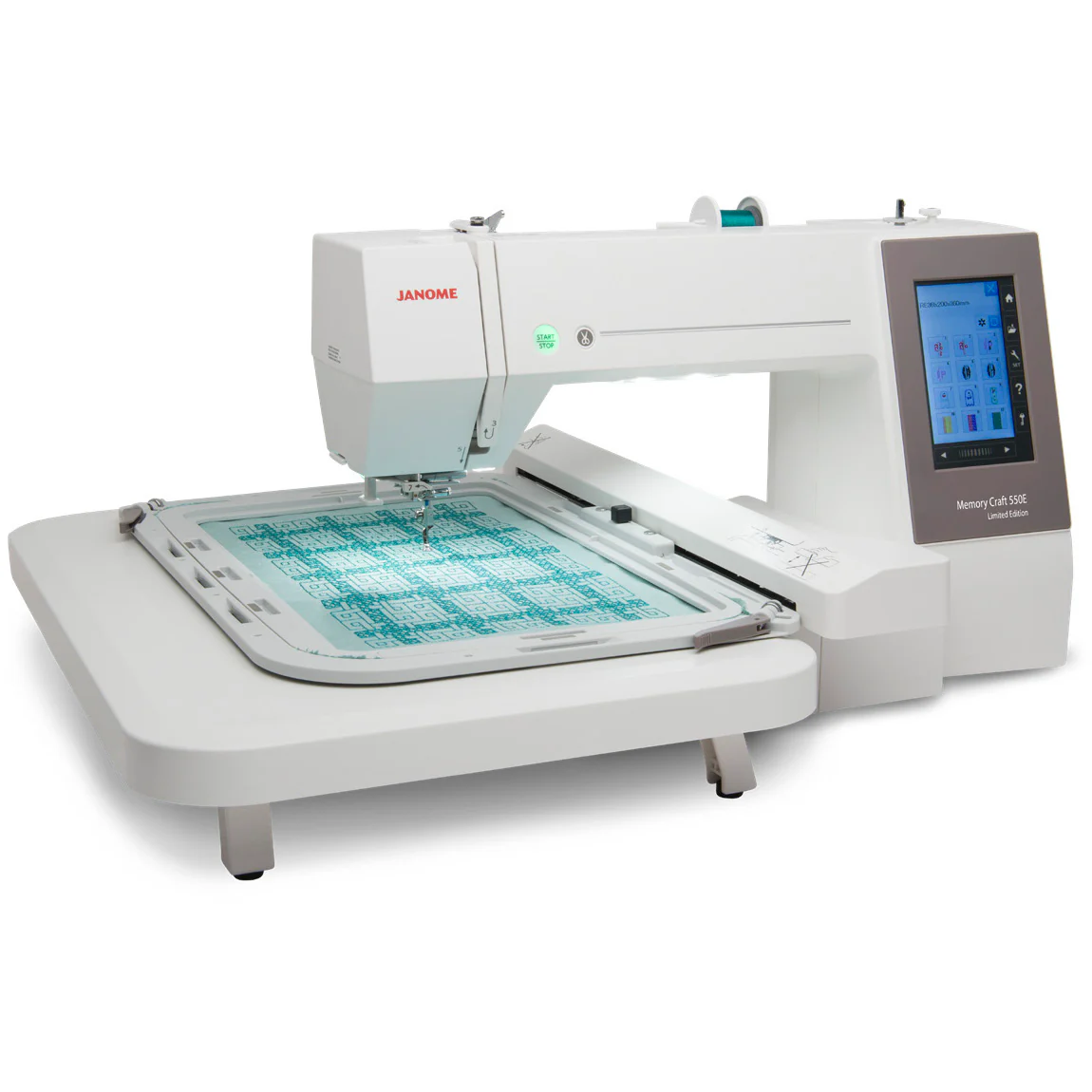 Refurbished Janome Memory Craft 550E Limited Edition Embroidery Machine - Image 4