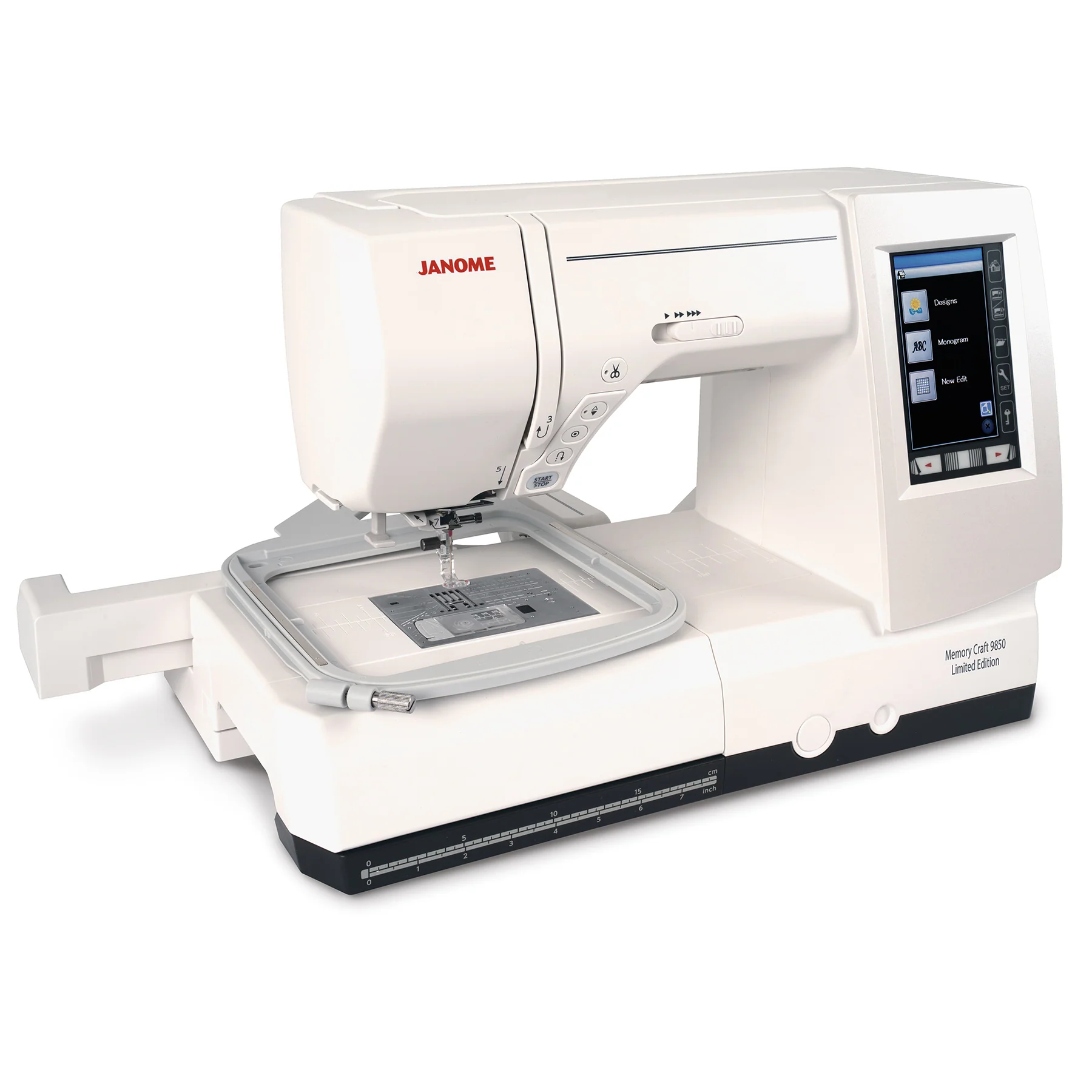 Refurbished Janome Memory Craft 9850 Limited Edition Sewing & Embroidery Machine - Image 6