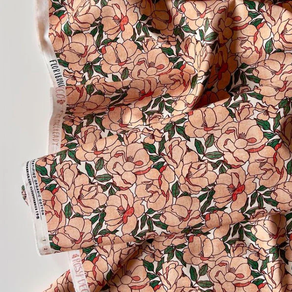 Rosy Deco Fabric Collection - Floribunda - Image 3