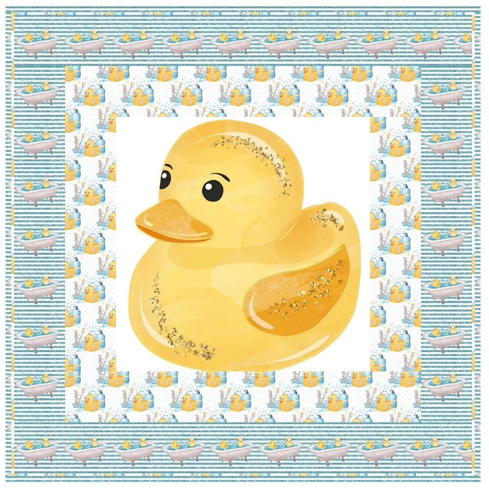 Rubber Duck Wall Hanging 42" x 42"