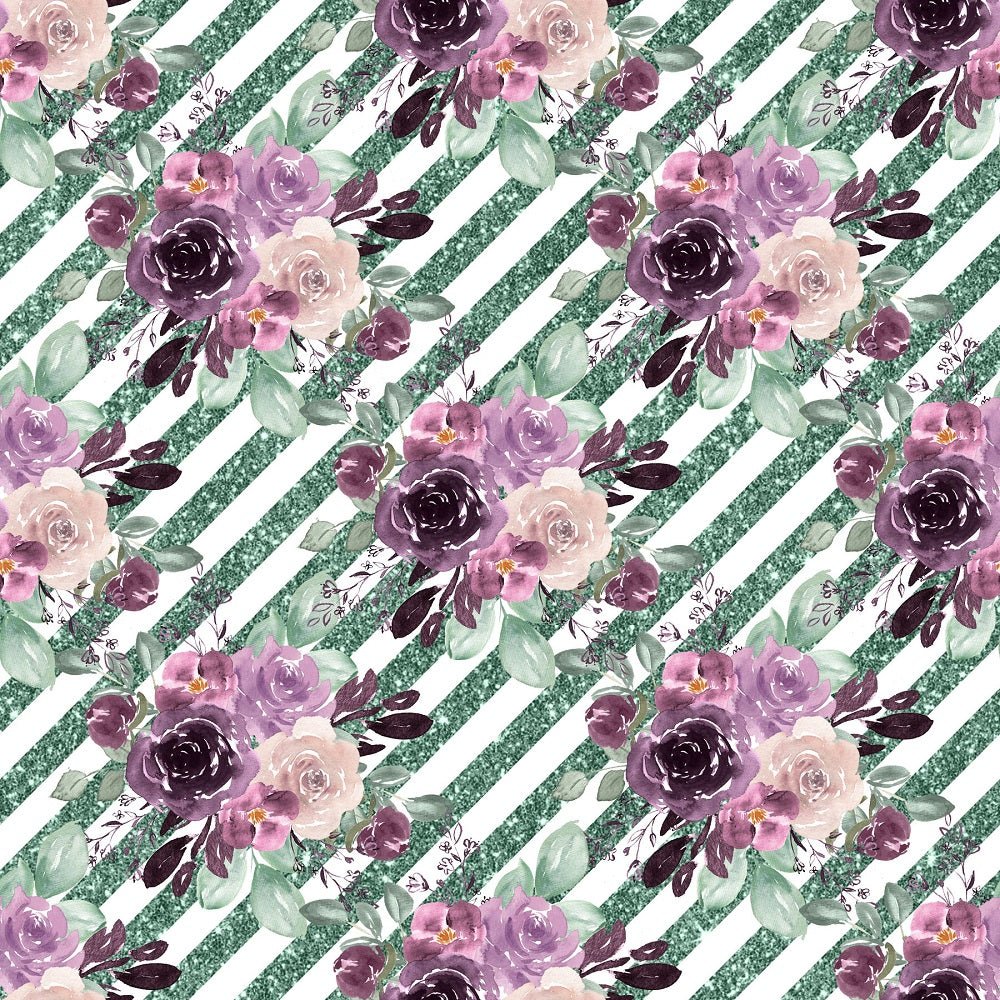 Sangria Dreams Stripes Fabric - Blue