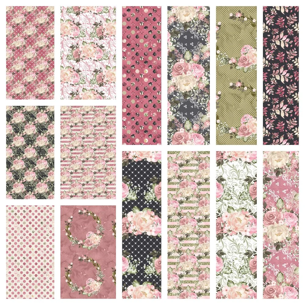 Secret Garden Fabric Collection - 1 Yard Bundle