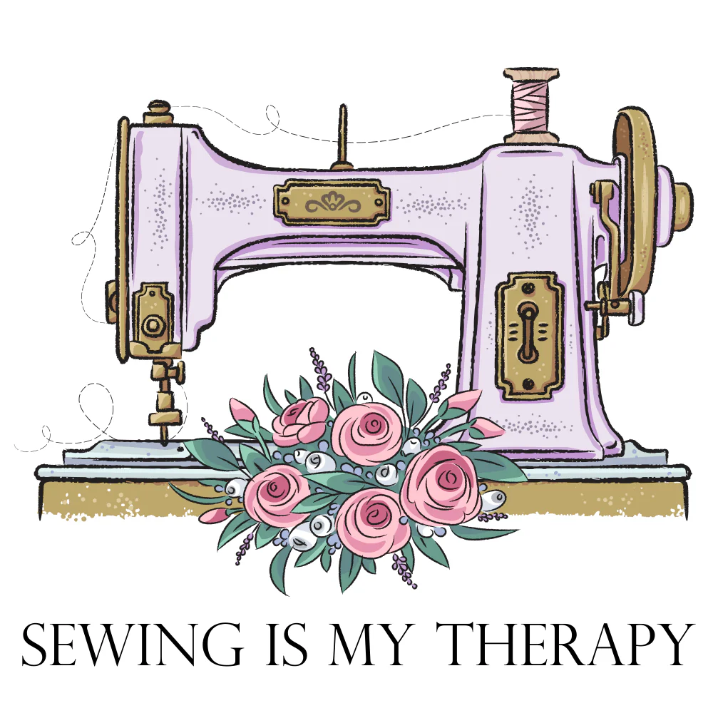 Sewing is My Therapy Fabric Panel