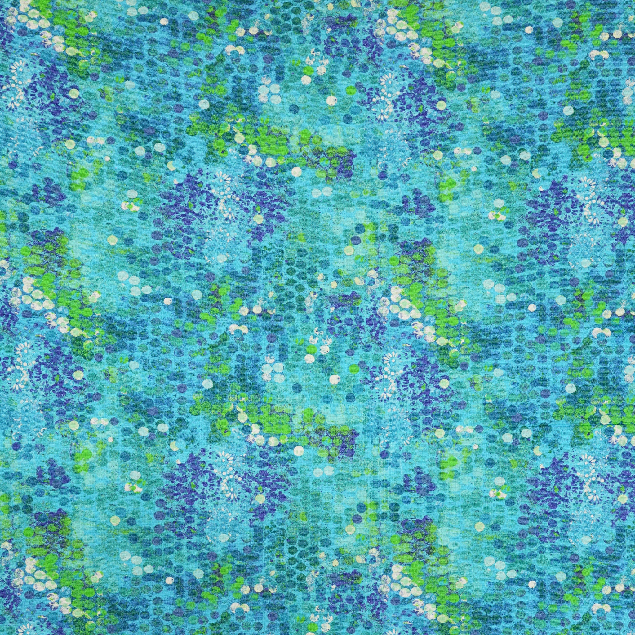 Shine On Fabric Collection - Glimmer Turquoise
