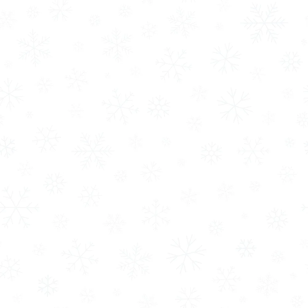 Simple Snowflakes Tone on Tone Fabric