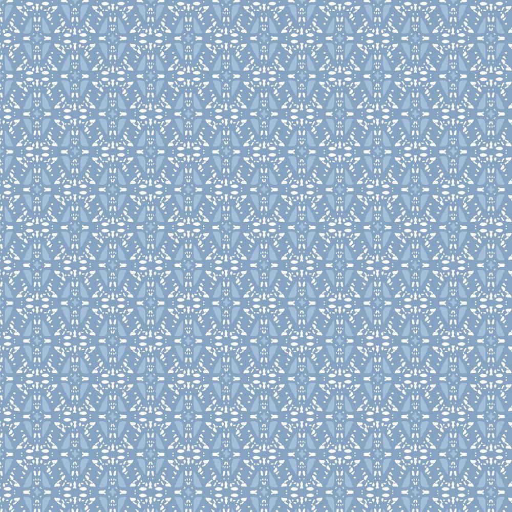 Small Shibori Diamonds Fabric