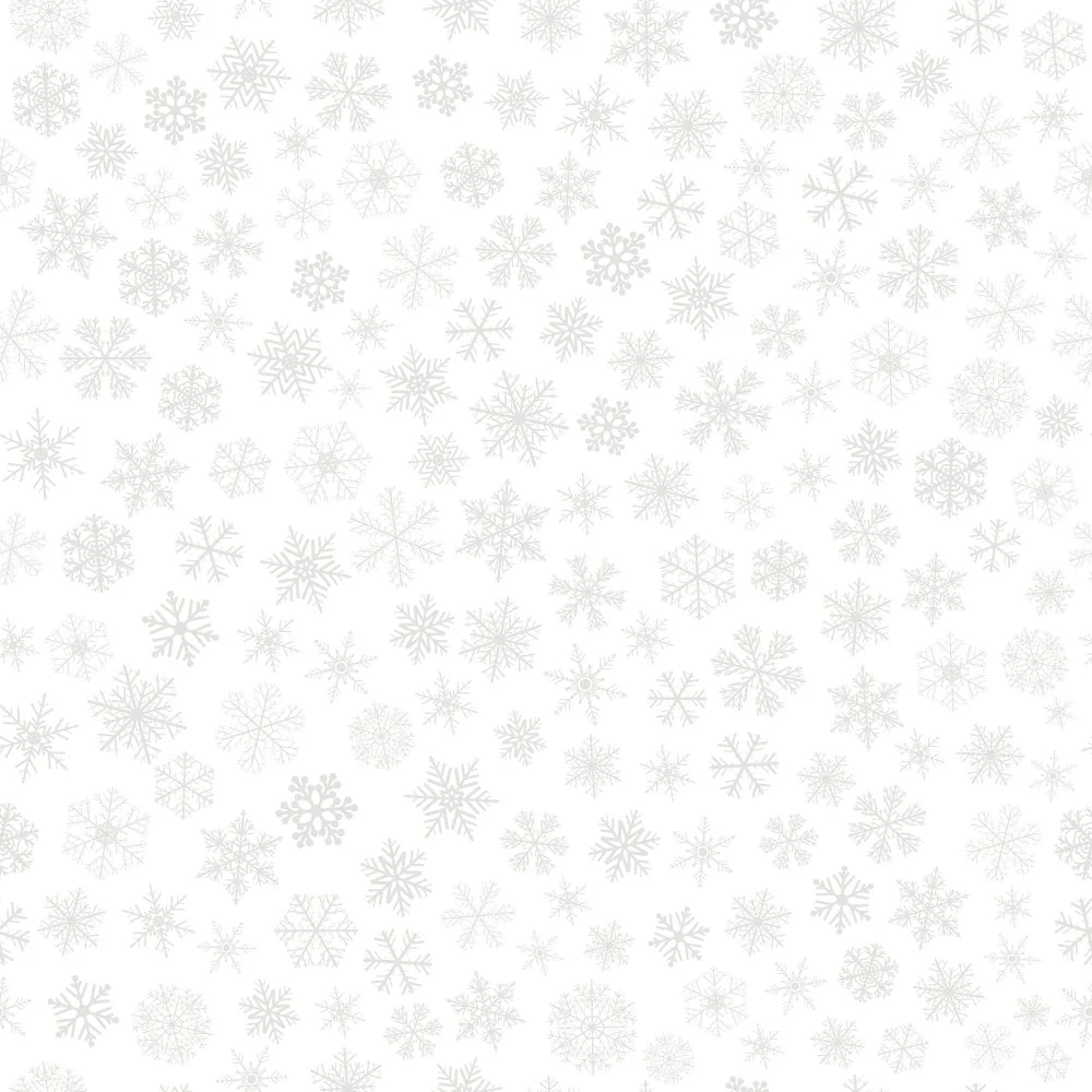 Small Snowflakes Tone on Tone Fabric - Image 2
