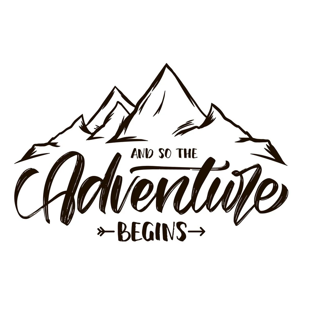 So The Adventure Begins Fabric Panel