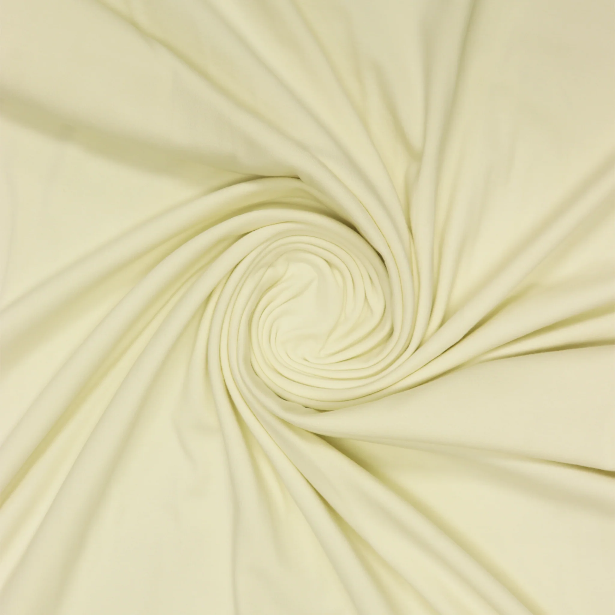 Solids Fabric in Knit - White Linen - Image 2