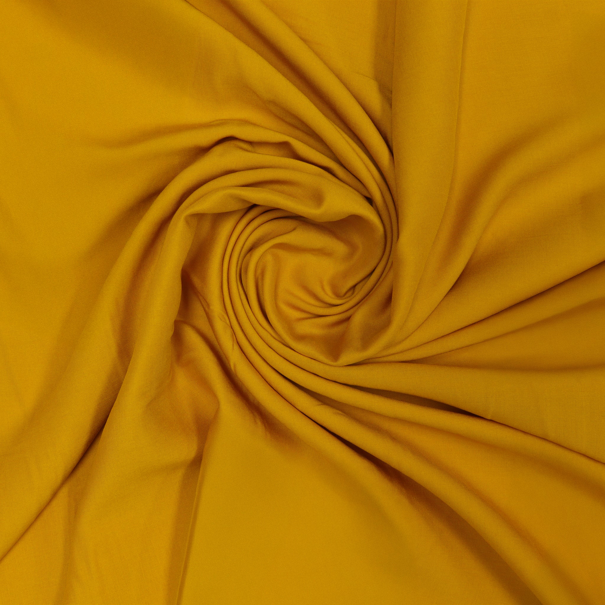 Solids Fabric in Rayon - Honey - Image 2