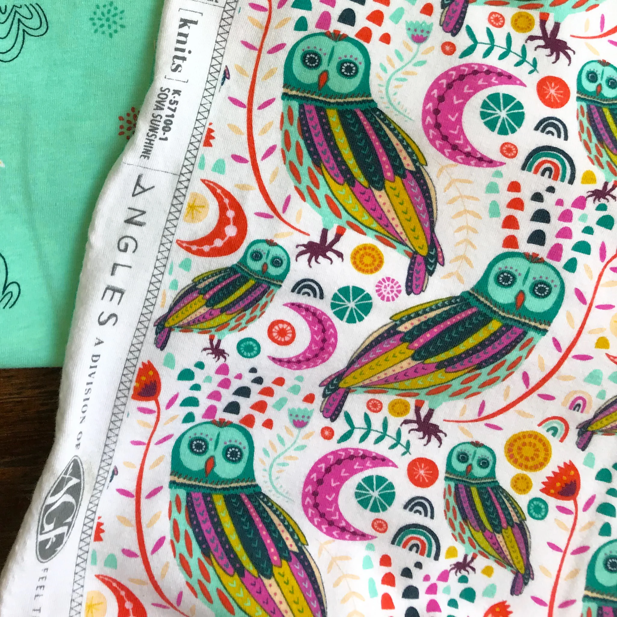 Sova Sunshine Fabric in Knit - Image 5