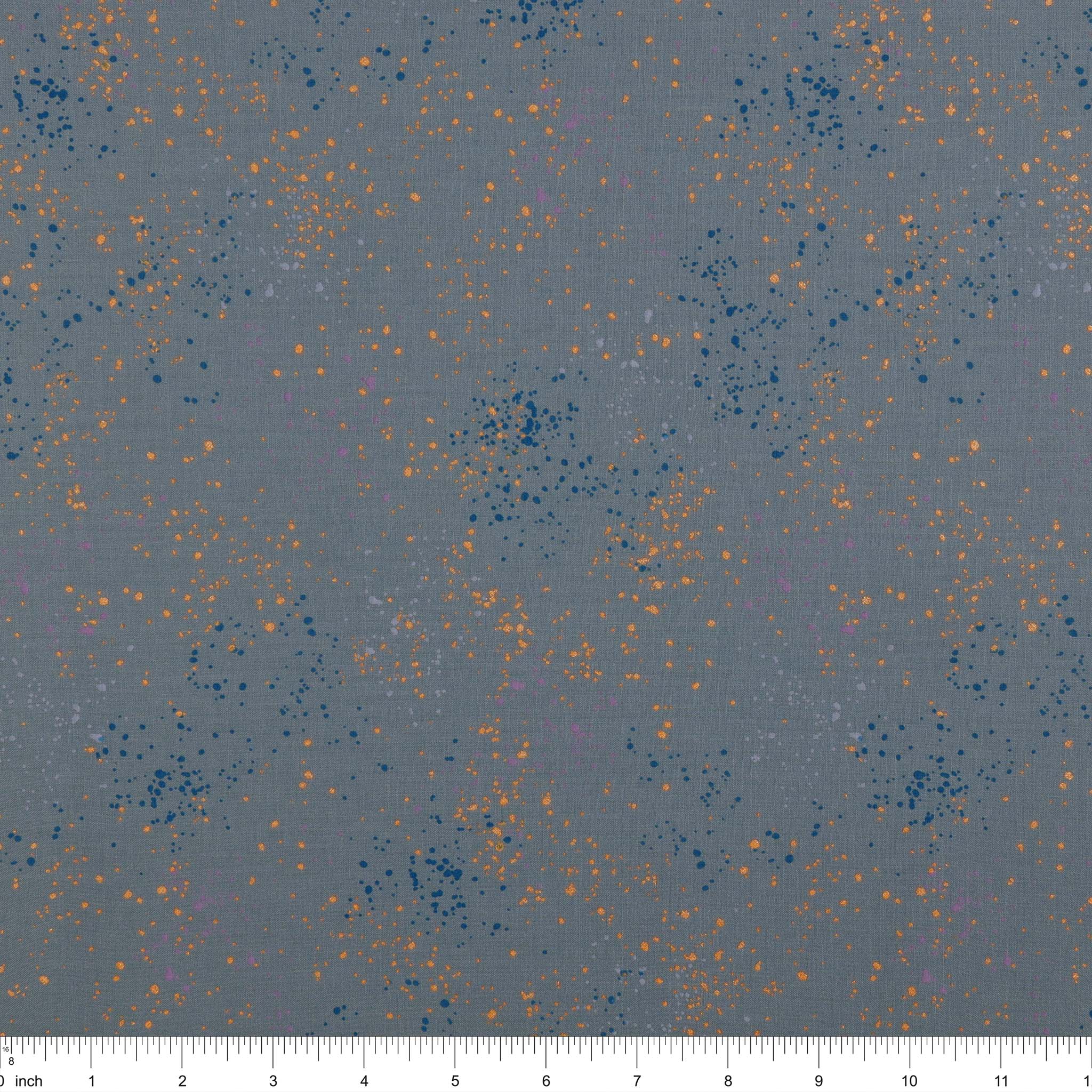 Speckled Metallic Fabric Collection - Blue Slate - Image 2