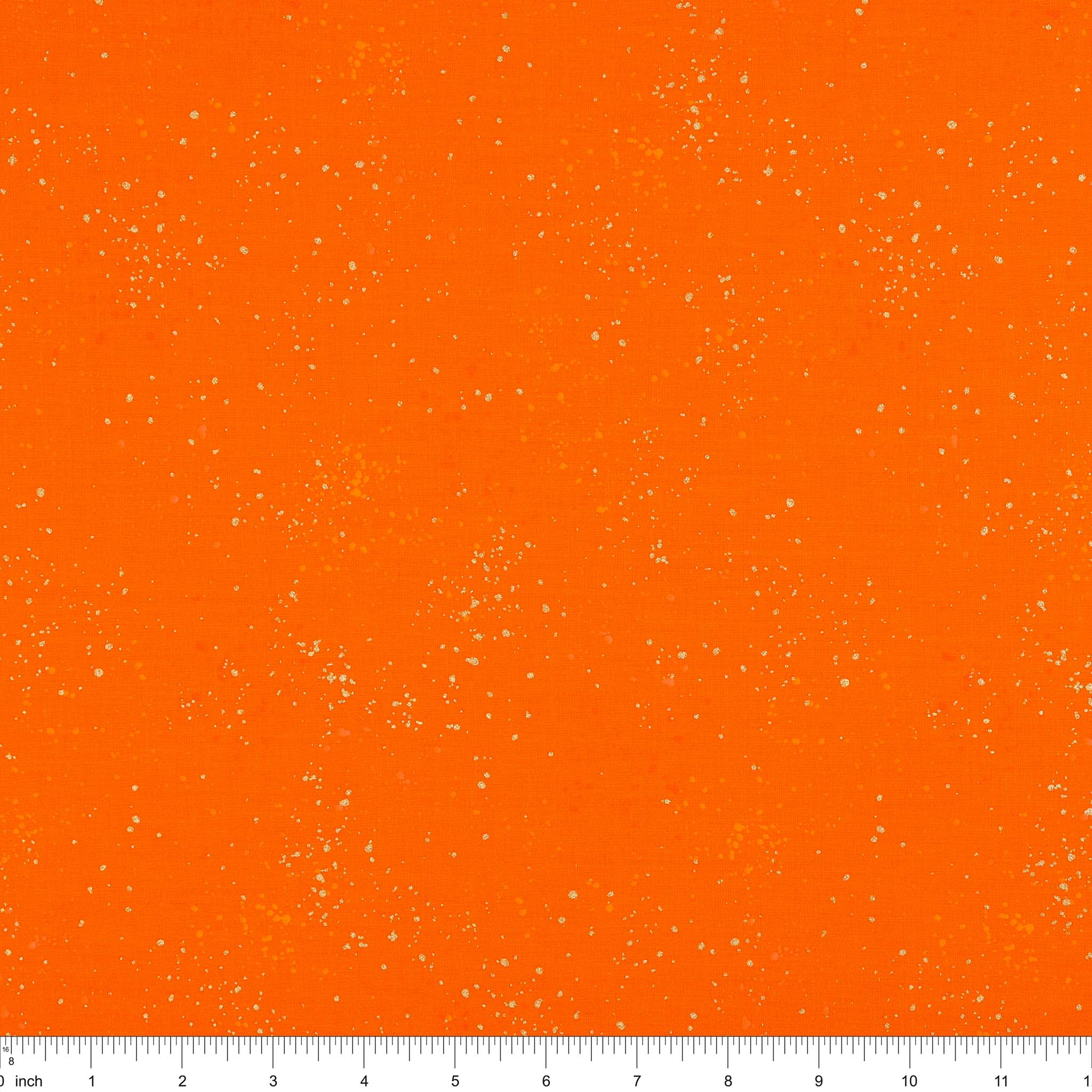 Speckled Metallic Fabric Collection - Burnt Orange - Image 2