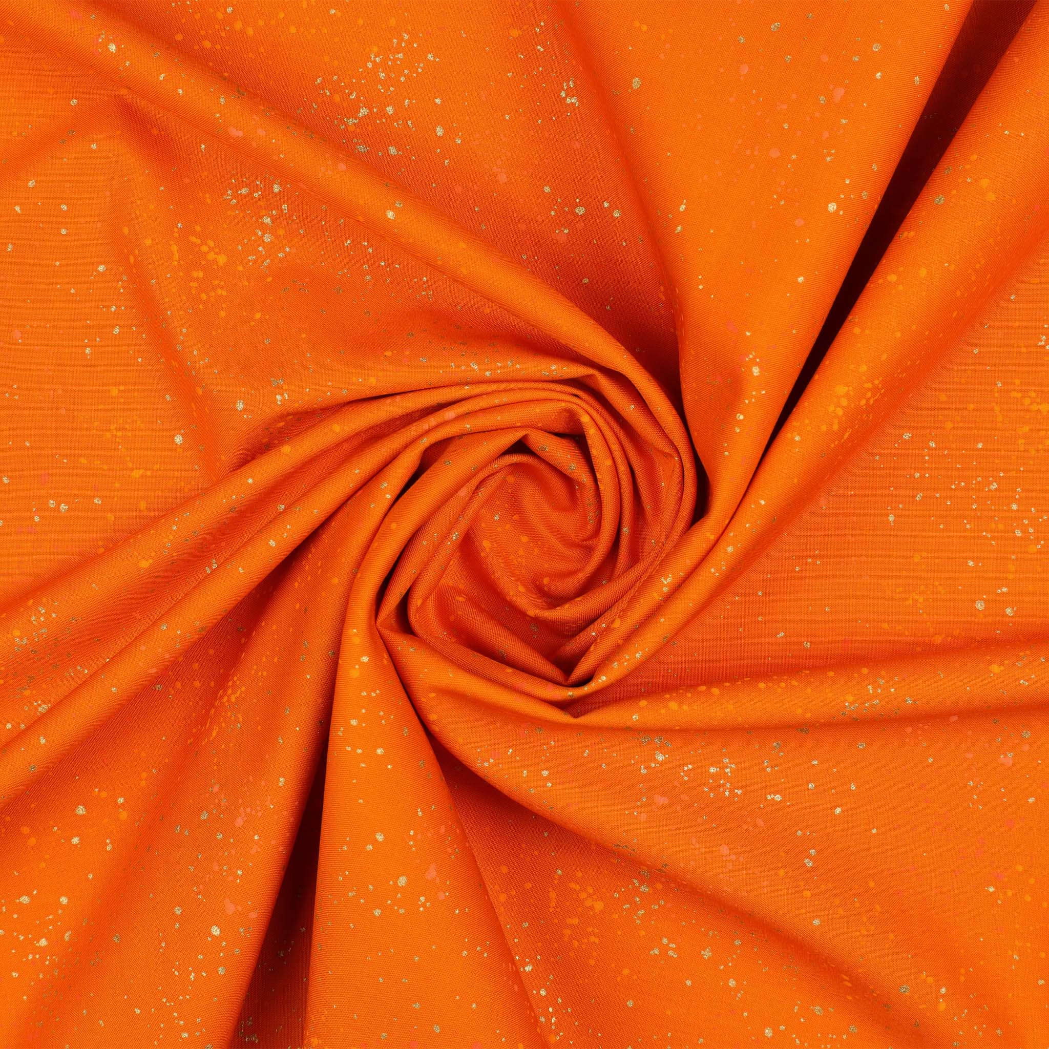 Speckled Metallic Fabric Collection - Burnt Orange - Image 3